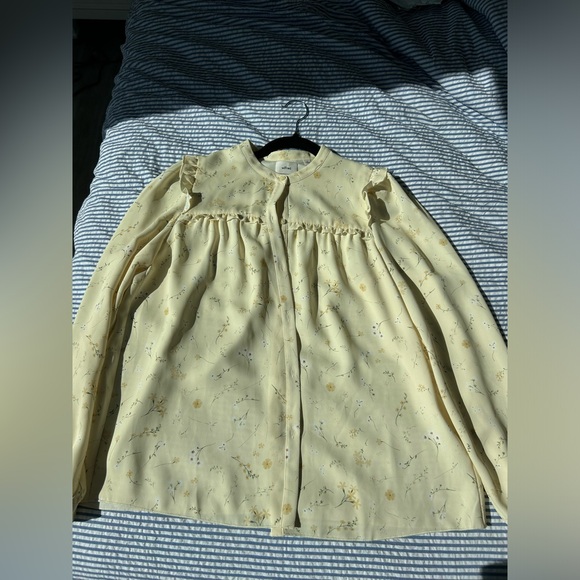Aritzia Wilfred Nimbus Blouse Size Small - Picture 7 of 10